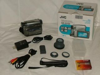 JVC GR D750 GR D750U MiniDV Mini DV Stereo Camcorder VCR Player Video