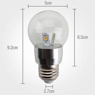 EUR € 9.74   e27 3w 240 270lm 3000 3500K luz blanca cálida bombilla