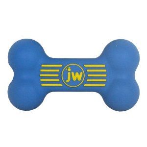 JW Pet Isqueak Bone Large Squeaker Dog Toy 8 Inch