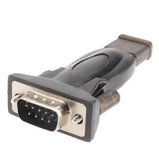 USD $ 14.19   USB to RS232 Serial Port Adapter with USB M/F Cable