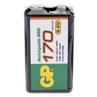 EUR € 9.93   GP 9V 170 mAh NI MH batería recargable, ¡Envío