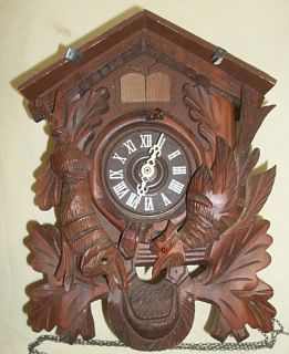 Clock for Parts or Repair Made in Germany Helmut Kammerer
