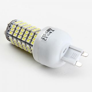 EUR € 7.63   g9 6.5w 120x3528 smd 400lm naturhvit ledet mais pære