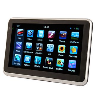 USD $ 207.29   6 LCD Windows CE 6.0 Core 500MHz GPS Navigator w/FM