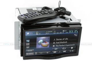 JVC KW AV70BT 7 LCD Monitor Bluetooth Car DVD CD USB SD Screen Media