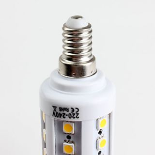 EUR € 10.85   E14 SMD 5050 44led 550lm 7.5W branco quente lâmpadas