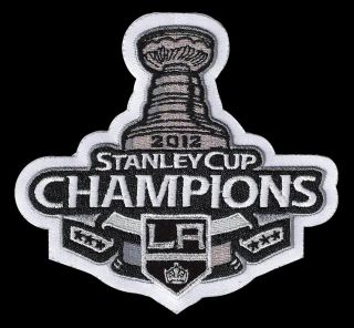 2012 Los Angeles Kings Stanley Cup Champions Logo Patch 100 Authentic