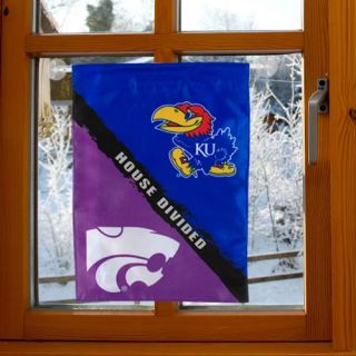 Kansas Jayhawks Kansas State Wildcats House Divided Flag
