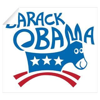 Wall Art  Wall Decals  Obama Donkey Wall Art Wall