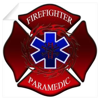 Wall Art  Wall Decals  FIREFIGHTER PARAMEDIC Wall