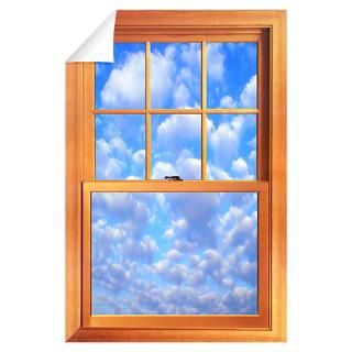 Art  Wall Decals  Mini Trompe loeil Window 11 X 17 Wall Decal