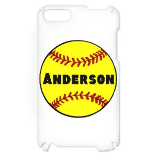 Baseball Gifts  Baseball iPod touch cases  Personalized Softball