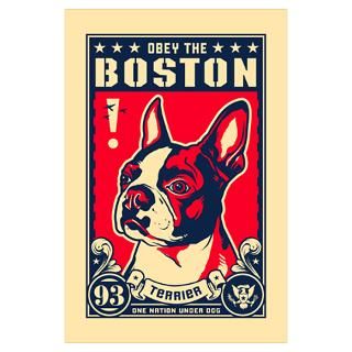Funny Boston Terrier Posters & Prints