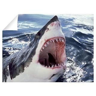 Great White Shark (Carcharodon carcharias) Neptune Wall Decal