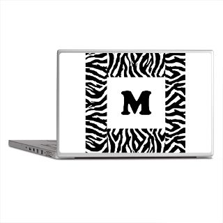 Custom Gifts  Custom Laptop Skins  Zebra Print. Custom Letter