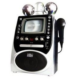 New Karaoke System Singing Machine Disco Light CDG