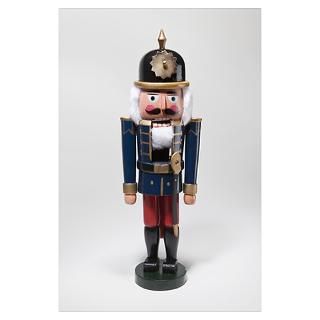 Wall Art  Posters  A wooden nutcracker Poster