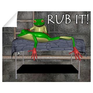 Wall Art  Wall Decals  Frog Massage Wall Decal