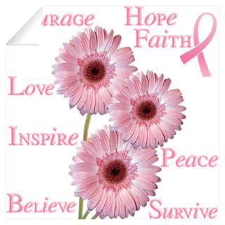 Breast Cancer Wall Decals  Breast Cancer Wall Stickers