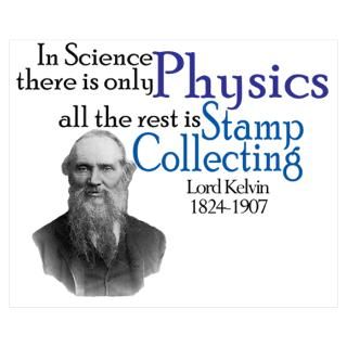 Wall Art  Posters  Physics Kelvin Quote Poster
