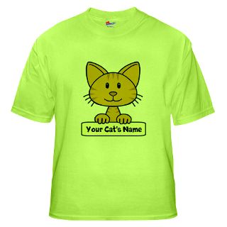 Cat Gifts  Cat T shirts  Personalized Cat T Shirt