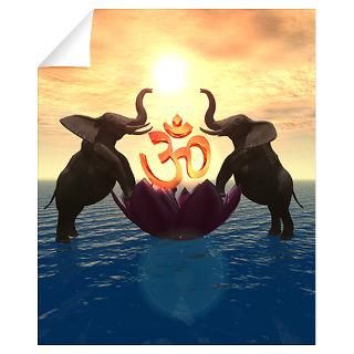 Wall Art  Wall Decals  Ohm Elephant 02 Wall Decal