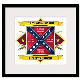 Confederate Flag Framed Prints  Confederate Flag Framed Posters