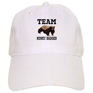 Animal Gifts  Animal Hats & Caps  Team Honey Badger Baseball Cap