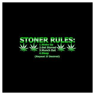 Wall Art Posters Stoner Rules Poster On Popscreen