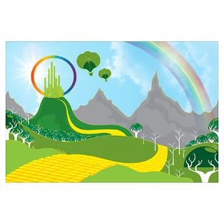 Wall Art  Posters  Land of Oz Poster