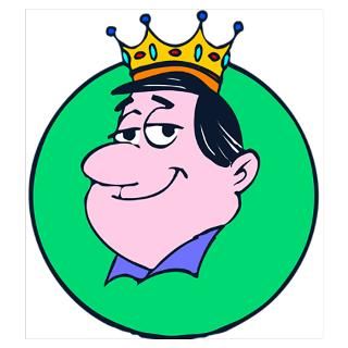 Wall Art  Posters  King Dad Poster