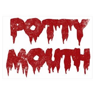 Wall Art  Posters  Potty Mouth Poster