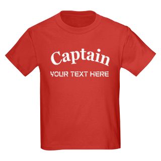 Boat Gifts  Boat T shirts  CUSTOMIZABLE CAPTAIN T