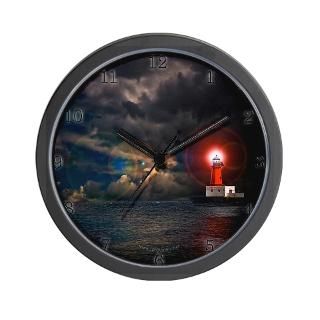 Cape Hatteras Lighthouse Wall Clock by mbgphoto
