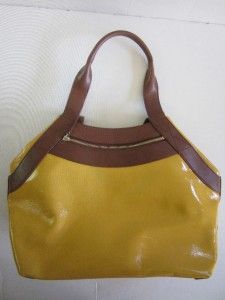 Kate Spade Gold Cori Marbella XLarge Patent Leather Tote Bag Handbag