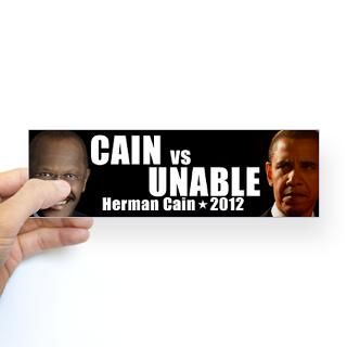 Stickers  Herman Cain 2012 Sticker (Bumper