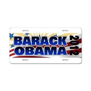 2012 Gifts  2012 Car Accessories  Obama 2012 Aluminum License