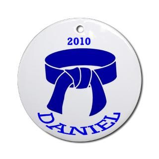 Daniel Blue Belt 2010 Karate Ornament