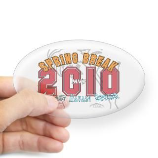 Spring Break 2010 LH Oval Decal for $4.25