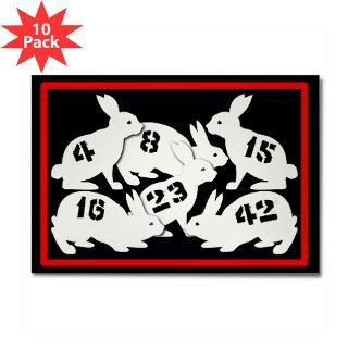 Lost Number Bunnies Rectangle Magnet (10 pack) for $40.00