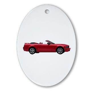 Gifts  Seasonal  ford mustang 2007 Oval Ornament