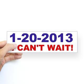 20 2008 I Cant Wait Bumper Bumper Sticker for $4.25