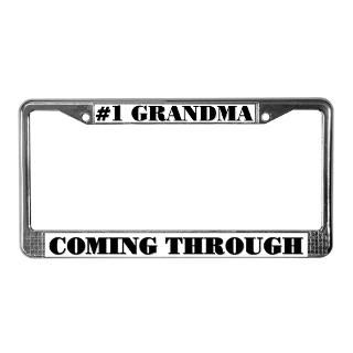 NUMBER ONE GRANDMA License Plate Frame for $15.00