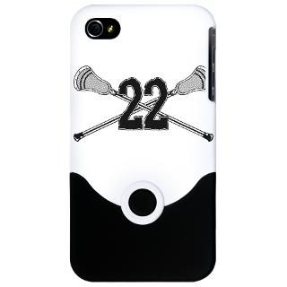 22 Gifts  22 iPhone Cases  Lacrosse Number 22 iPhone Case