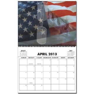 PATRIOTIC 2007 2013 Wall Calendar by americanstyle