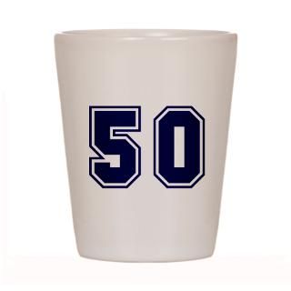 The Number 50 Shot Glass for $12.50