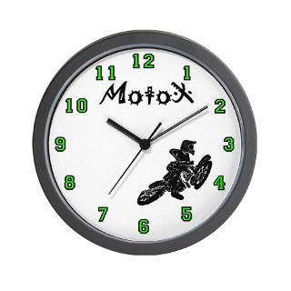 Dirtbikes Gifts  Dirtbikes Home Decor  Kawasaki Motocross clock