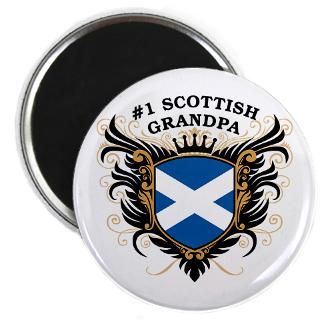 Number One Scottish Grandpa Magnet for $4.50