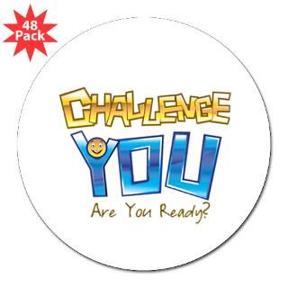 ChallengeYou 3 Lapel Sticker (48 pk)  ChallengeYou Store
