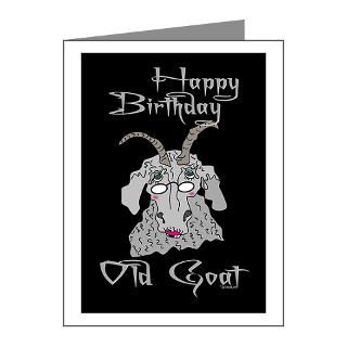 Old Goat Birthday 4 Her Note Cards (Pk of 20)  Old Goat Birthday 4